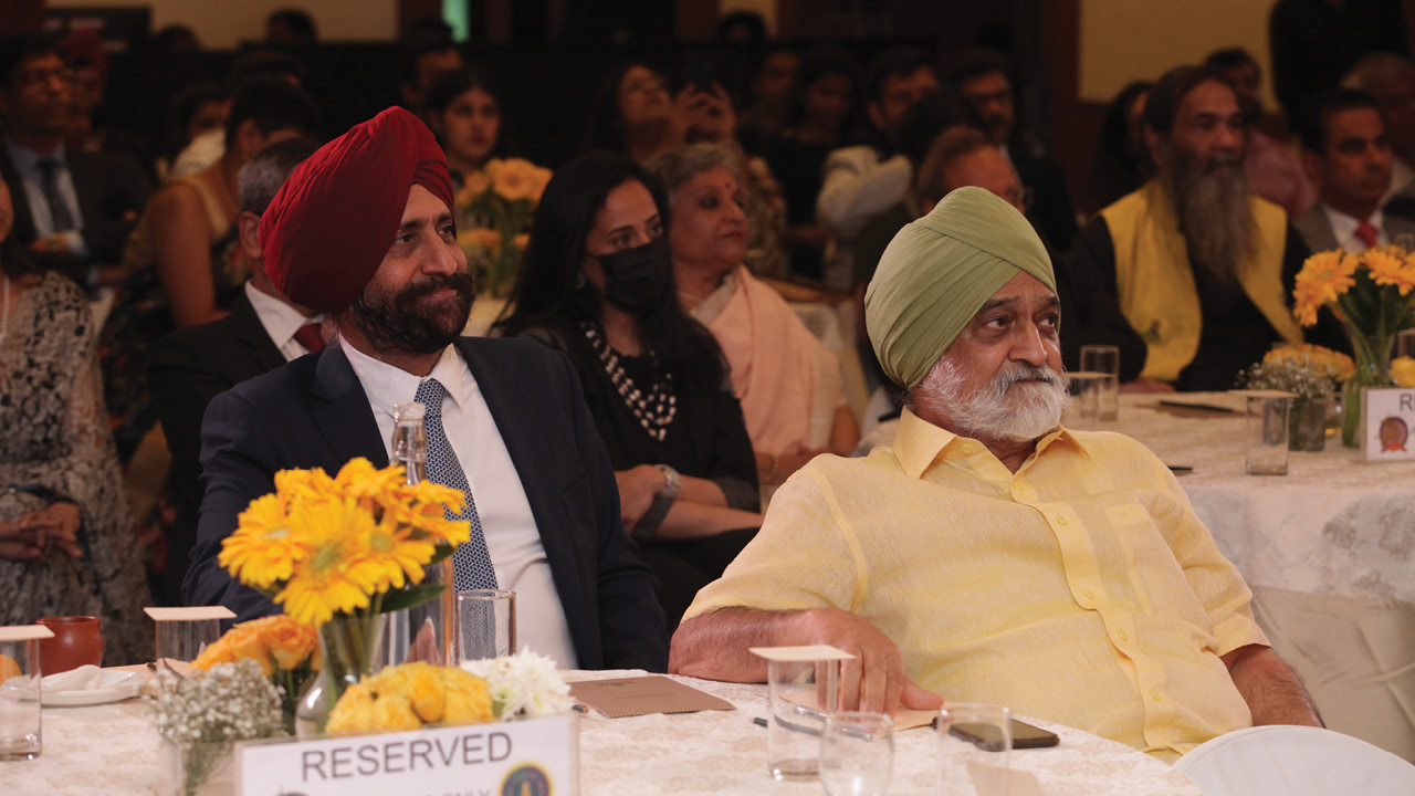 Participants at the India Economic Forum & LITFest