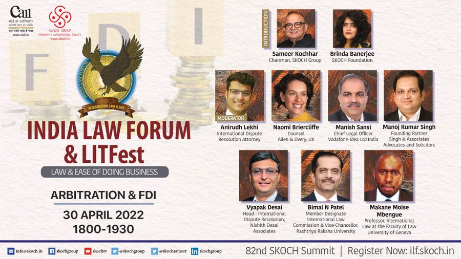 Arbitration & FDI - 1800-1930 | 30th April 2022