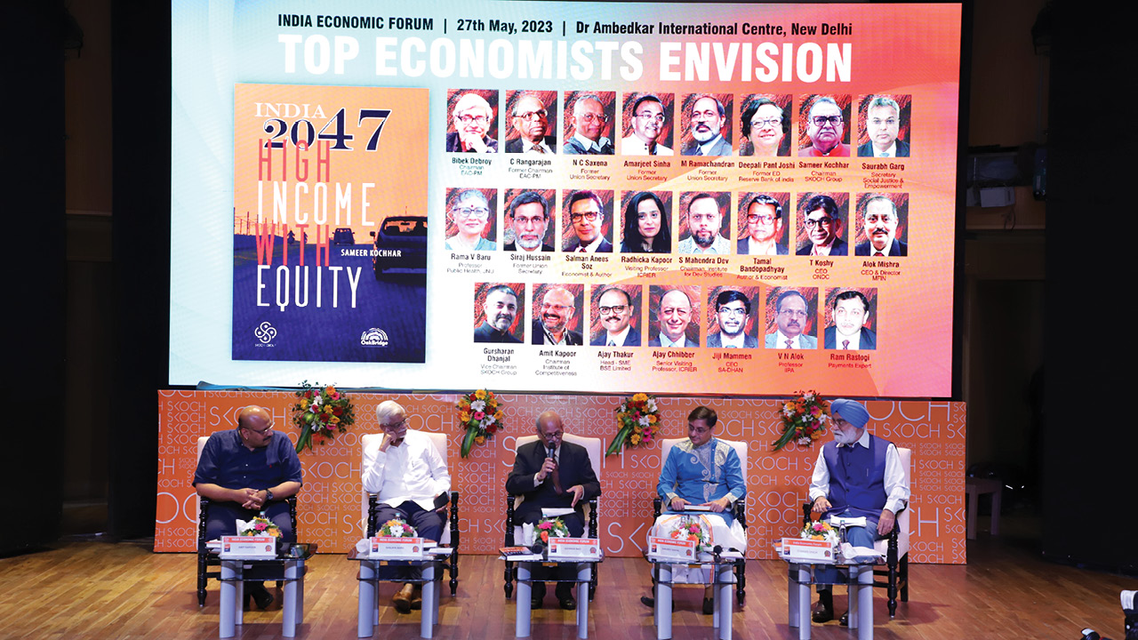 Participants at the India Economic Forum - India 2047